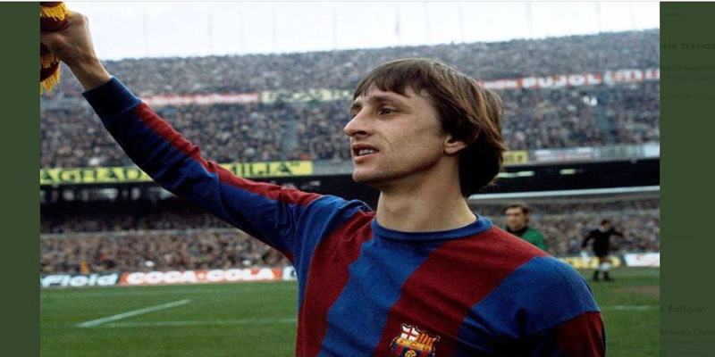 Johan Cruyff - tiền vệ xuất sắc nhất Barcelona