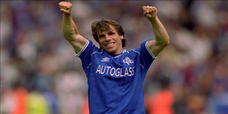 Cầu thủ huyền thoại Chelsea Gianfranco Zola - Nghệ Sĩ Nước Ý Tài Năng